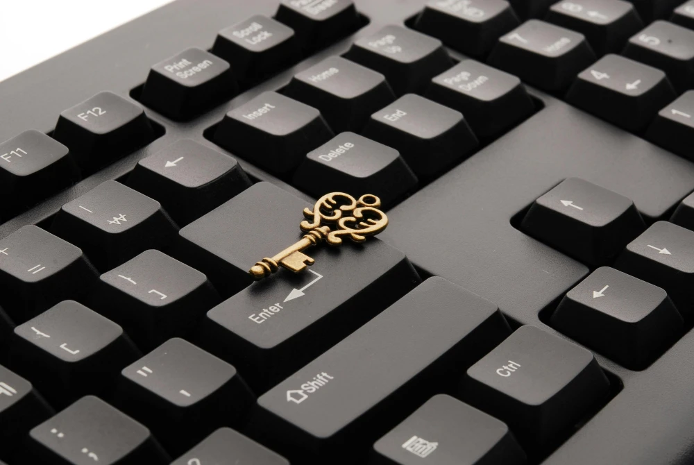 key on keyboard